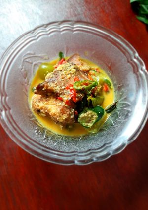 Foto resep Ikan Asap Santan