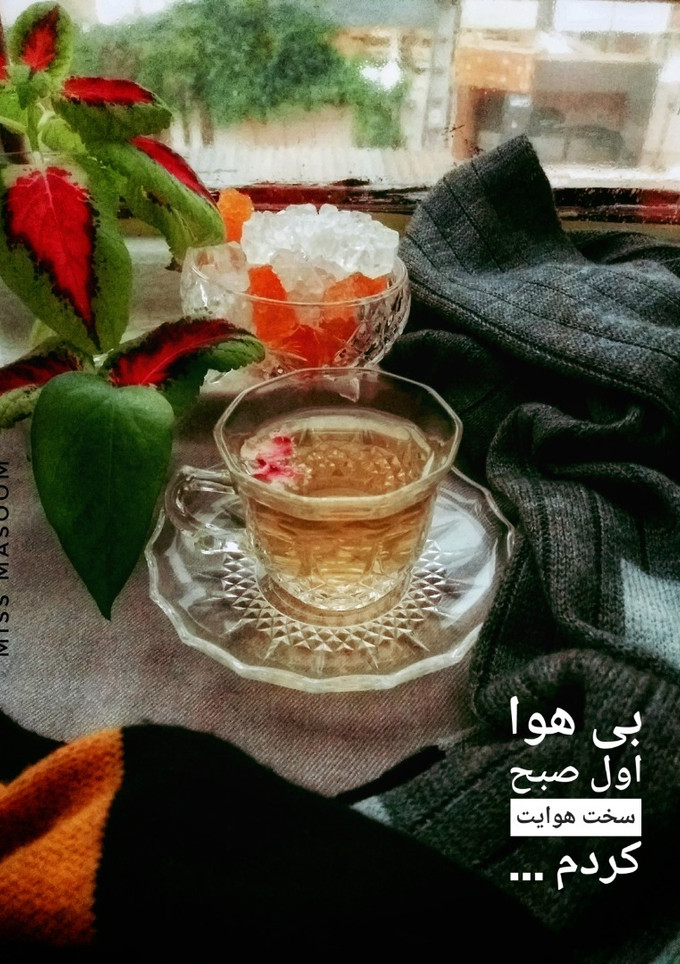 عکسی از دستور چای سبز و هل