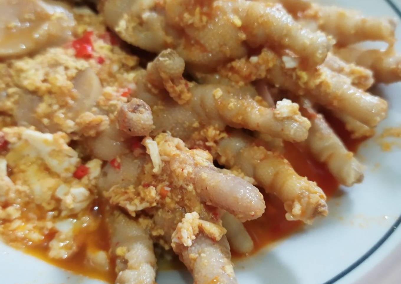 Seblak Ceker Sostel (tanpa kencur)