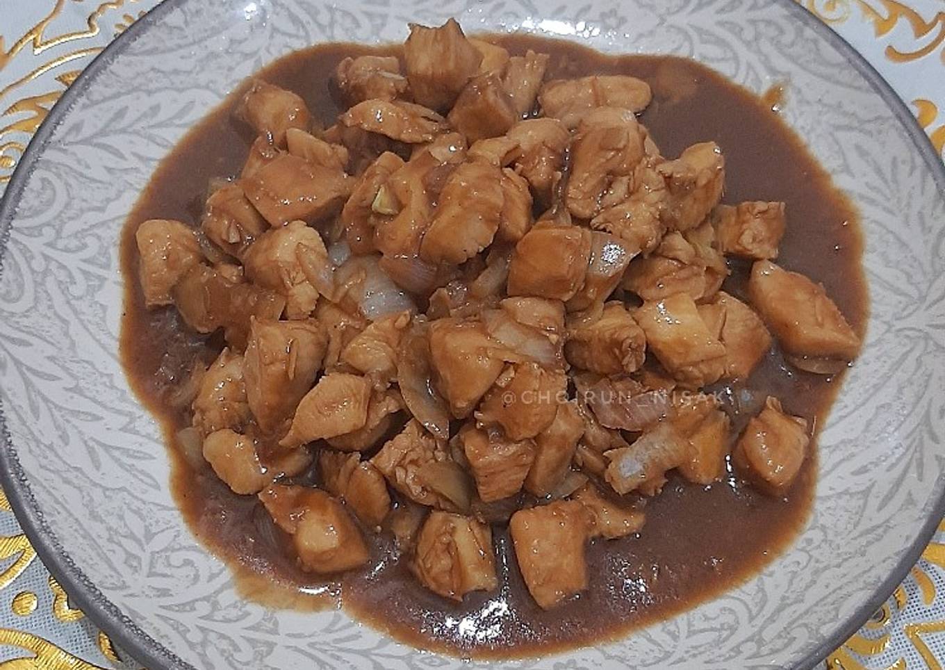 Ayam Lada Putih (Lada Hitam)