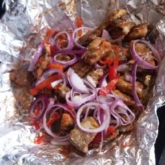 A picture of Grilled Fish Chunkies.
