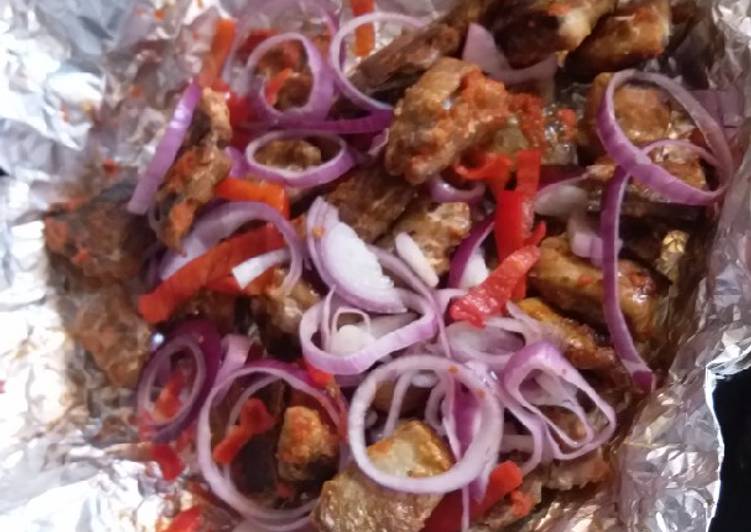 Recipe of Speedy Grilled Fish Chunkies