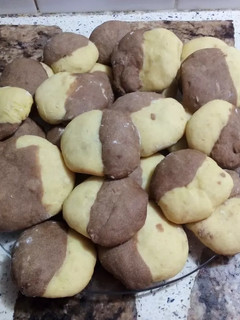 Una foto de Galletitas marmoladas