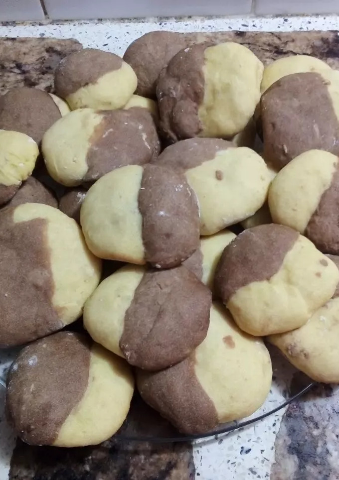 Una foto de Galletitas marmoladas