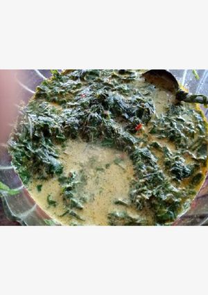 Foto resep Kuah santan daun kasbi(singkong)