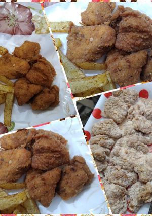 A picture of Chicken pops.