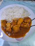 Chicken with Curry and Coconut Milk