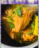 Chicken roast soup for breakfast
