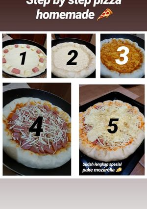 Foto resep Pizza teflon ala pizza hut