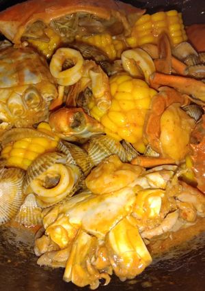 Foto resep Seafood Saus Padang