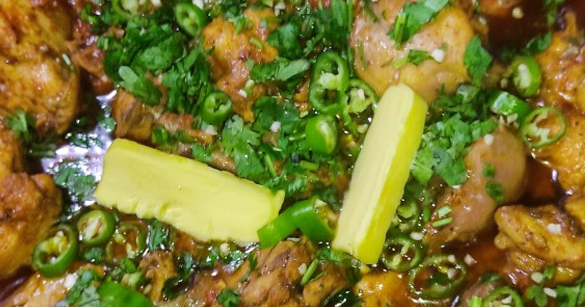 Chicken Makhni Karahi 😋 Recipe By Bushra Mazhar - Cookpad