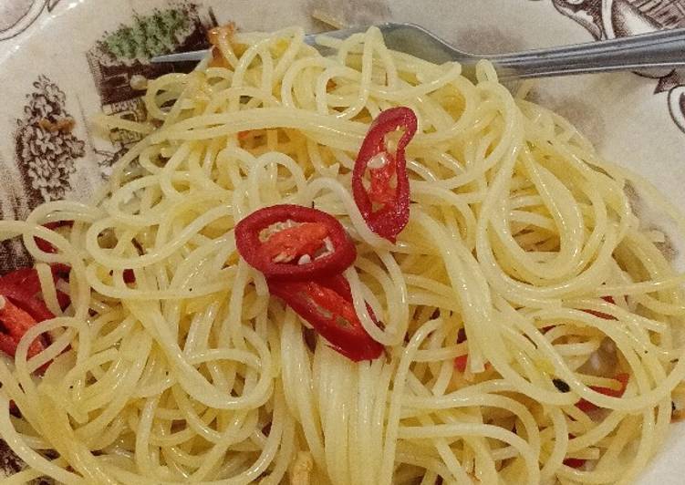 Spaghetti Aglio Olio #mysimplekitchen