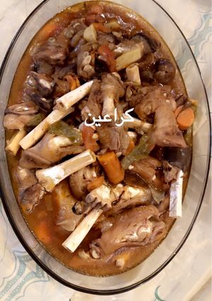صورة لوصفة فتة كوارع