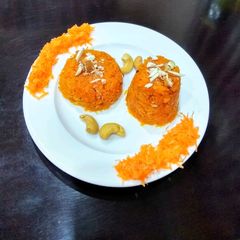 A picture of Gajar Halwa.