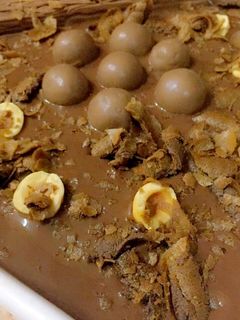 صورة لوصفة كيك بصوص الشكولاته