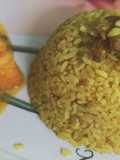 Basanti Pulao / Bengali sweet yellow rice