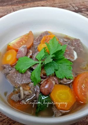 Foto resep Sop Kacang Merah