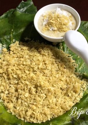 Hình của món Chè khoai môn cốm dẻo.