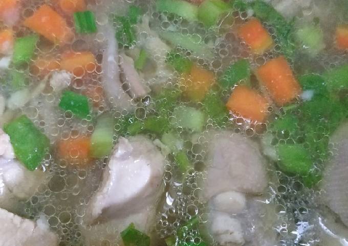 Bagaimana Membuat Sayur sop ayam mertua, Top Markotop