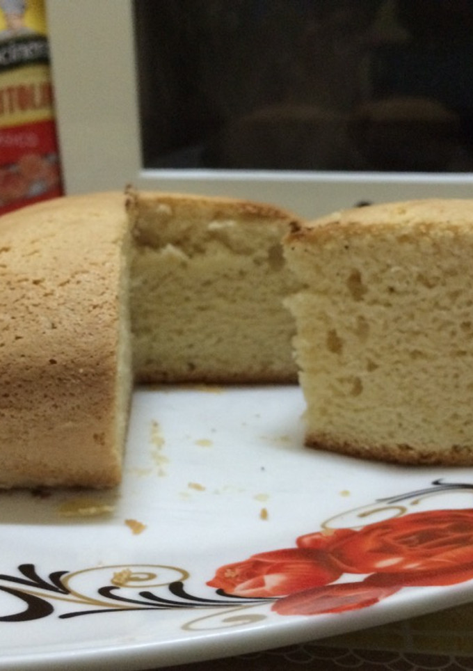 Una foto de Torta hecha con licuadora