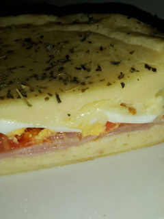 Una foto de Torta napolitana licuada