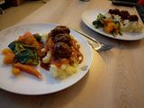 Wine Grizzled mince balls