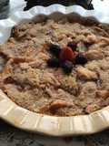 Crumble de melocotones (Duraznos)