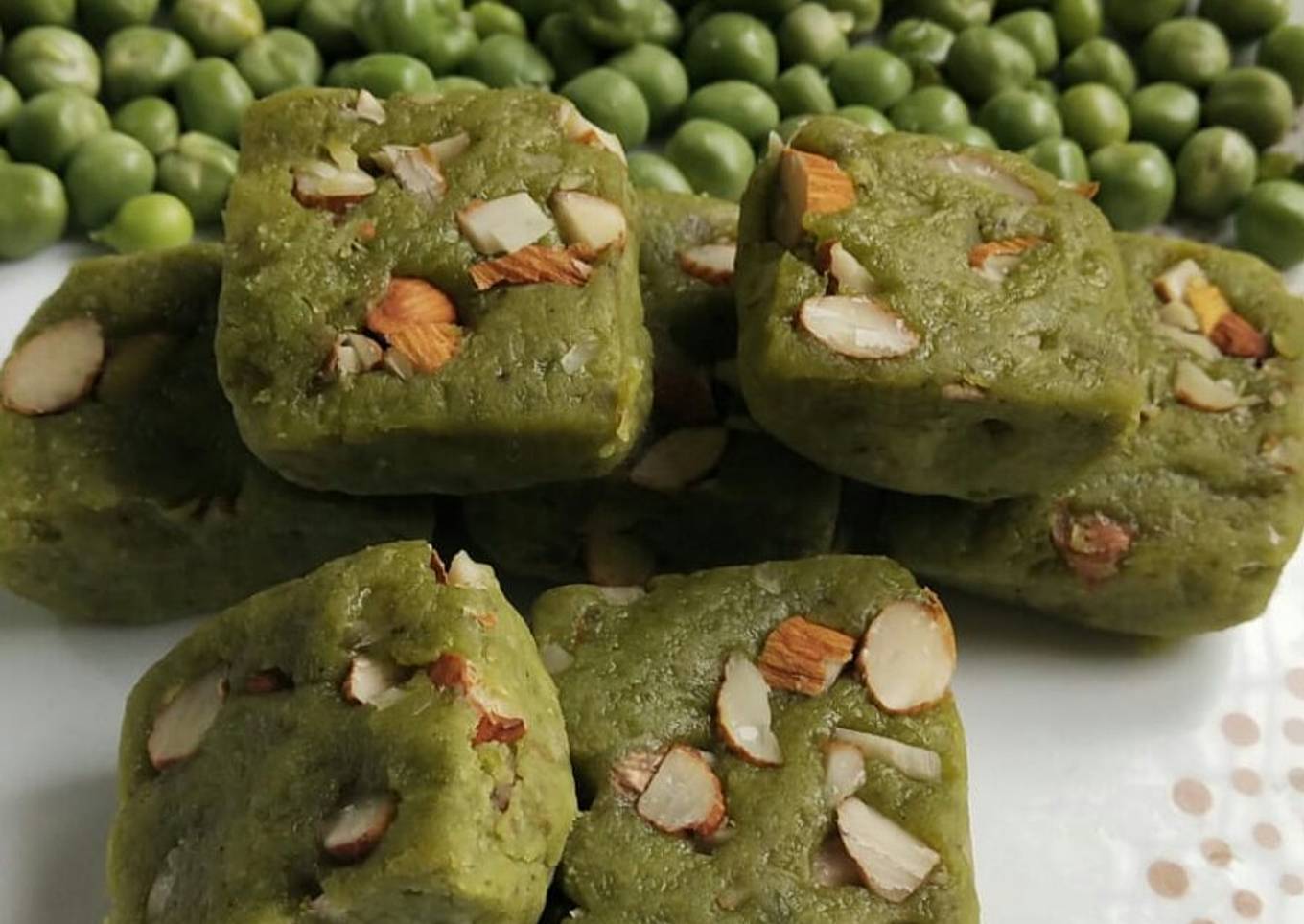 Matar Halwa Burfi