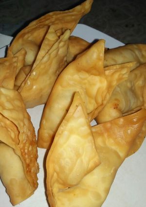 Foto resep Pangsit goreng sederhana