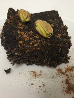 Una foto de Brownie crudivegano (vegan)