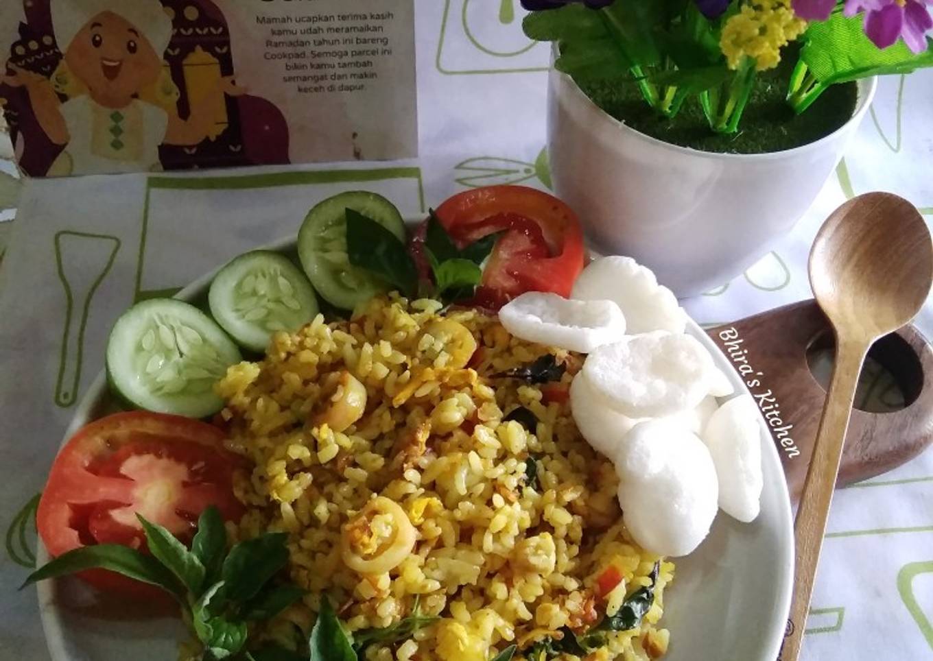 Nasi Goreng Cumi Kemangi