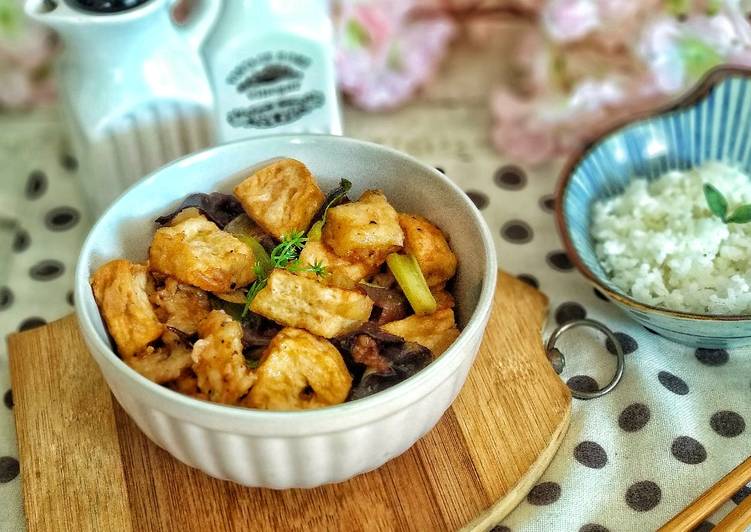 Cara Bikin Tumis Tahu Dori, Lezat