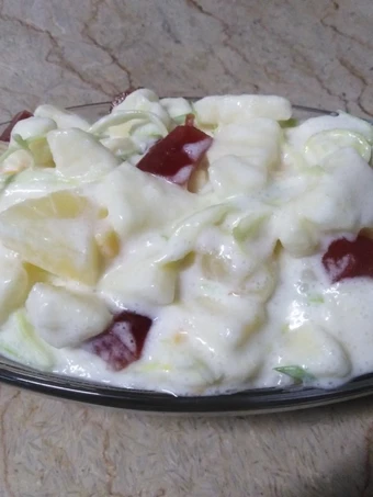 Easy Way Make Recipe Vegetables cream salad that is Delicious, Delicious}