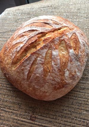 Una foto de Pan de masa madre