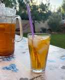 Παγωμένο τσάι με μέλι και λεμόνι
