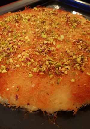 صورة لوصفة كنافة بالجبنة 😍