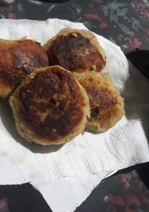 Una foto de Torrejitas de papa (Vegetariana)