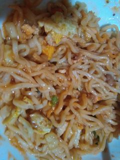Foto resep Mi goreng saos pedas