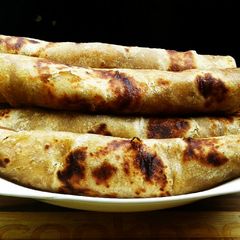 A picture of Whole meal chapati.