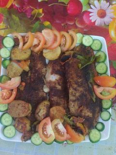 صورة لوصفة سمك مشوي للدايت