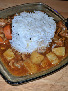 A picture of Chicken Curry Stew Instant Pot IP.