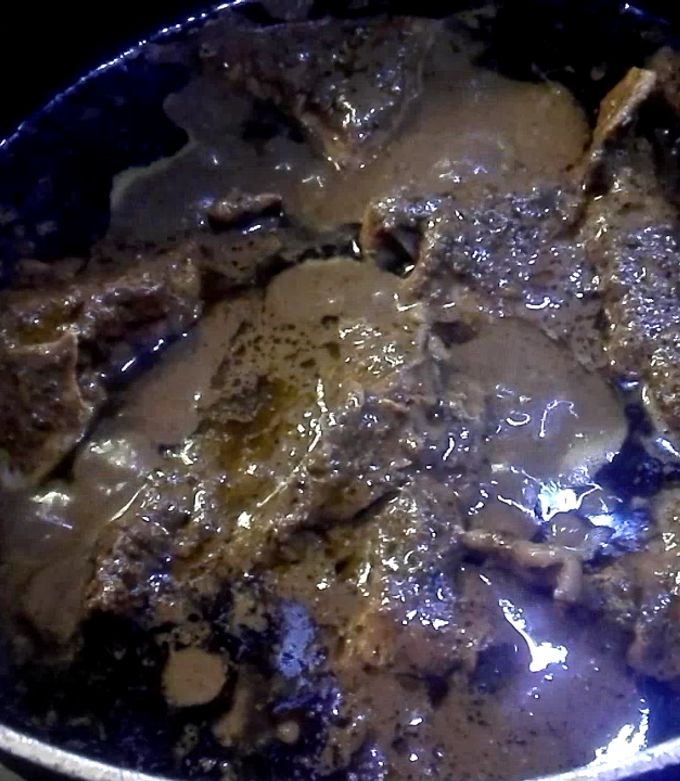 عکسی از دستور سبزی فسنجون