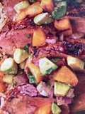 Peach Cucumber Salsa