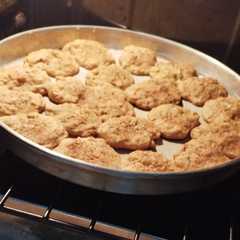 Una foto de Galletitas de avena y manzana