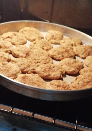 Una foto de Galletitas de avena y manzana