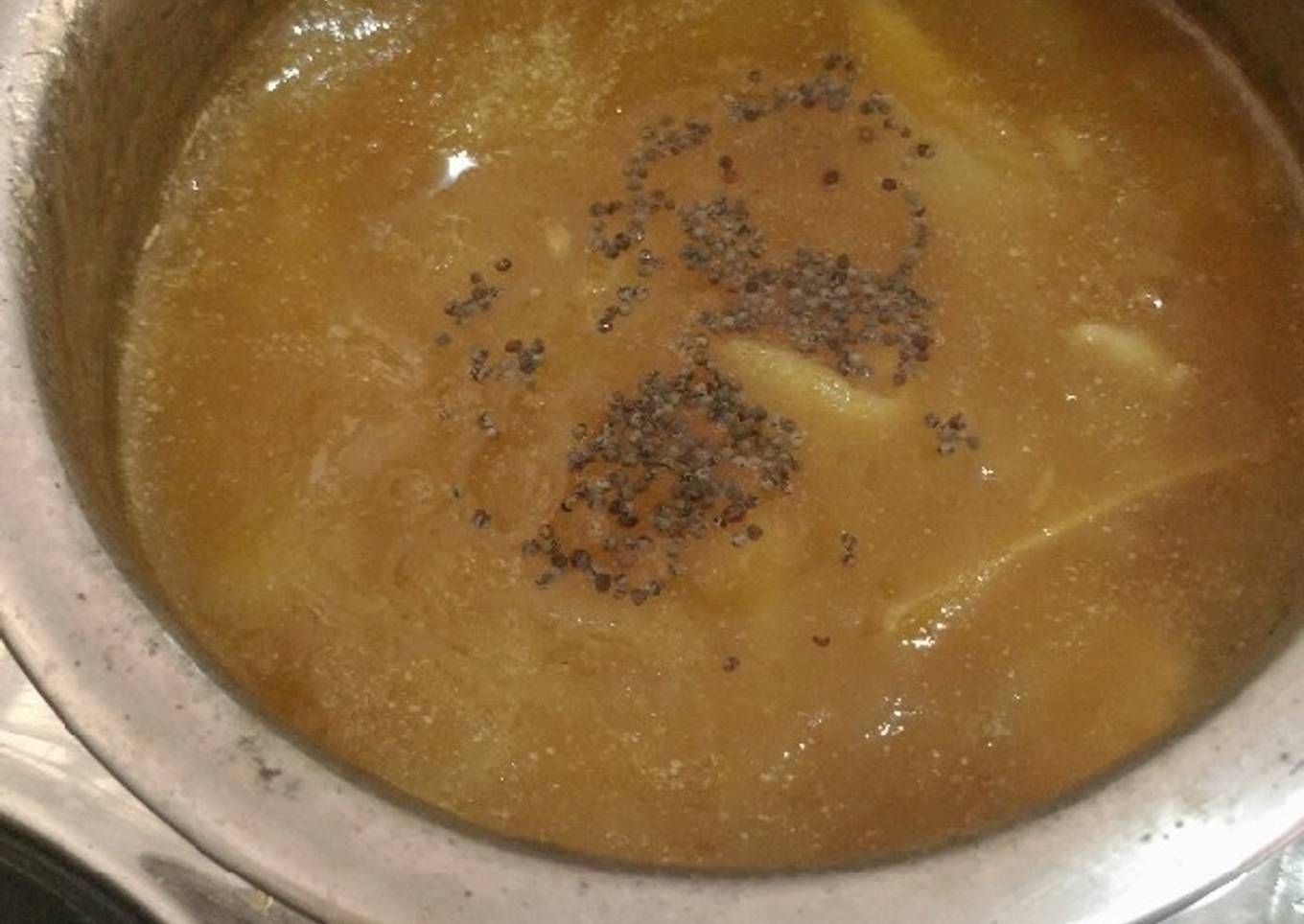 Raw mango sweet pachadi