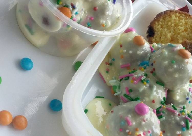 Easiest Way to Make Award-winning Cake Truffle Balls Candy