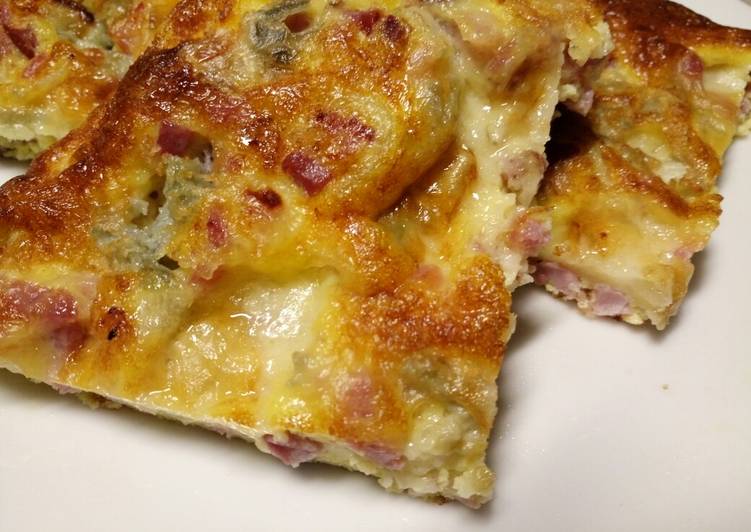 Frittata Speck e Zola