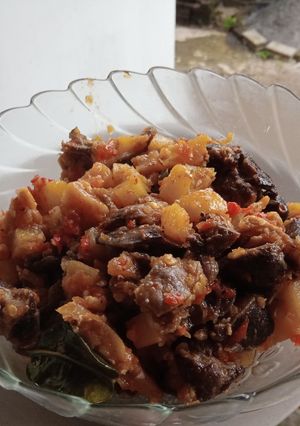 Foto resep Sambal kentang ati ampela