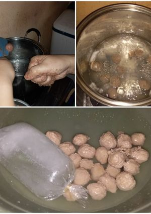 Foto resep Bakso sapi blender